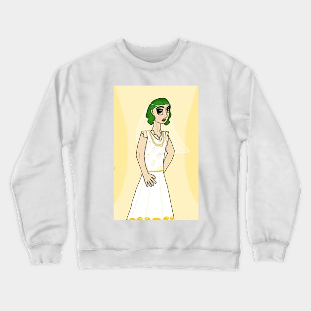 Alex Dress Crewneck Sweatshirt by ceolsonart